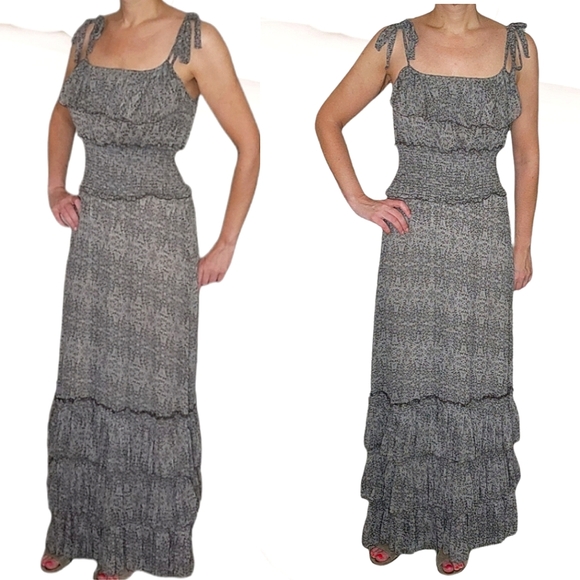 NEW - 🇹🇷 Ruffle maxi dress - M - Picture 2 of 8